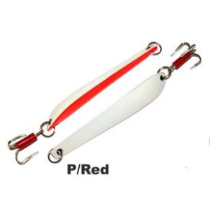 Pilker Tri-edge AKARA PTR Curved, hmotnosť 225g, farba P/R červená 138725072 - Rybárske návnady