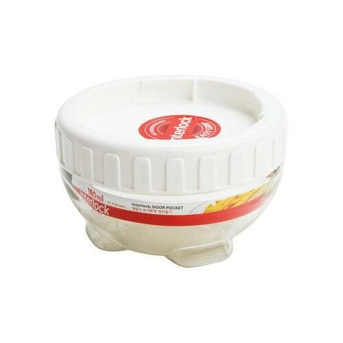 Dóza na potraviny Interlock 180 ml / skrutkovacia / modrá 138725090