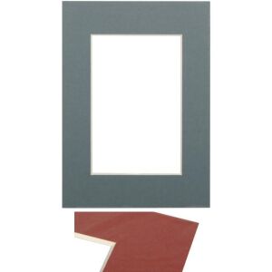 Passepartout 15x21, niebieskawy 138725203 - Ramka na zdjęcia