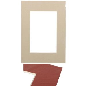 Passepartout 30x40, beige 138725220 - Bilderrahmen