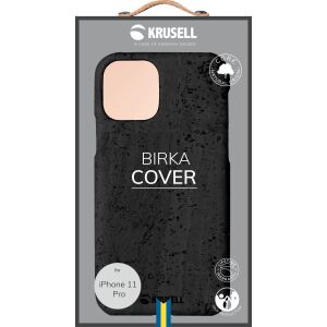 Krusell Birka - Apple iPhone 11 Pro Parafa Tok - Fekete 138725278 - Krusell