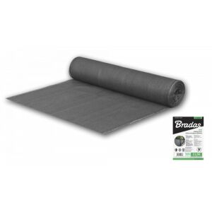 Bradas graue Schattierungsnetzrolle, 1x25m, 55% Schattierungsabdeckung - Bradas