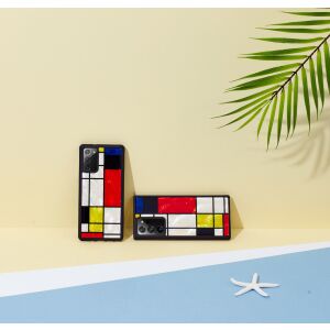 iKins Hülle für Samsung Galaxy Note 20 Mondrian Schwarz 138725482 - IKins