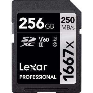 Lexar memorijska kartica SDXC 256GB Professional 1667x UHS-II U3 V60 138725558 - Foto, Video & Optika