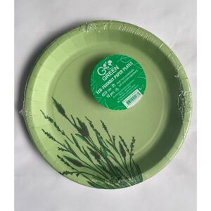 Farfurii ecologice din hârtie Reed Go Green Ø22cm 10 buc./ 0.11kg