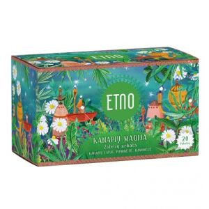 ETNO Hemp Magic bylinný čaj 40g (1,5gx20)