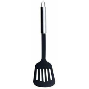 Nejlon/Rozsdamentes Acél Hornyolt Spatula - Zsírszűrő Konyhai Eszköz 138725777 - Spatula