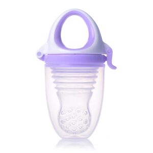 Dispozitiv de hrănire pentru bebeluși Kidsme Food Feeder Plus de la 6 luni, Lavandă