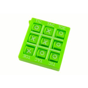 Amőba Játék - 4,5 cm Zöld - Klasszikus Tic-Tac-Toe