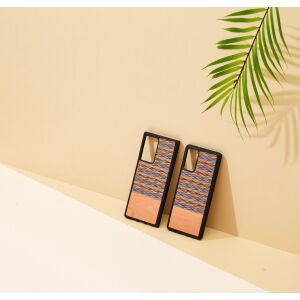 MAN&WOOD Hülle für Galaxy Note 20 Ultra braun kariert schwarz 138725991 - Man&Wood