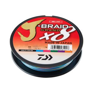 Upredenica DAIWA J-Braid Grand x8 0.18mm 12,5kg 150m Višebojna 138726169 - Ribolov