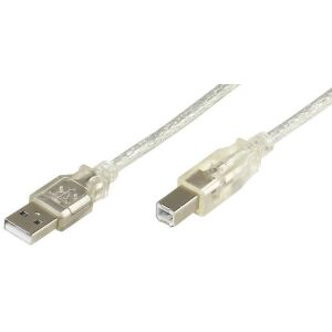 Vivanco USB 2.0 A-B kábel - 1,5m, Nyomtató kábel 138726284 - USB kábel