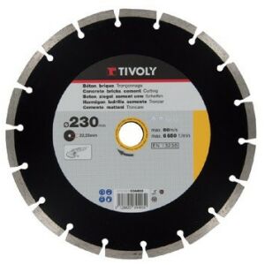 Tivoly Gyémánt Vágótárcsa - 230 mm, Szegmentált