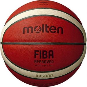 Basketball-Ball-Wettbewerb MOLTEN B7G5000 FIBA Premium-Leder Größe 7 138726421 - Basketball