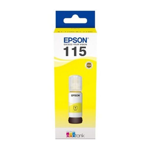 Náplň atramentu Epson 115 EcoTank (C13T07D44A), žltá