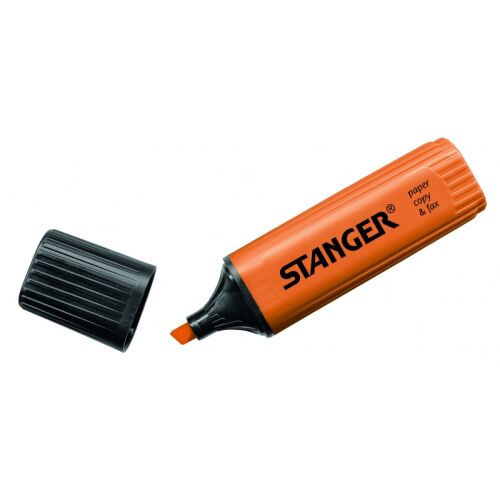 Zvýrazňovač STANGER, 1-5 mm, oranžový, 1 ks. 180002000 138726545