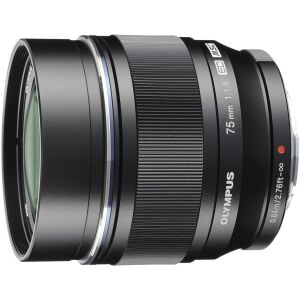 Olympus M.Zuiko Digital ED 75mm f/1.8 Fekete Objektív 138726560 - Fényképezőgép objektív
