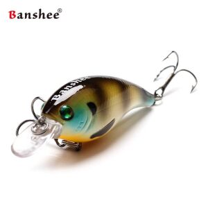 Vobleris Banshee Crankbait Bass 60mm 10g VC01 Mutni grgeč, Plūdrus 138726644 - Varalica za ribolov