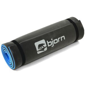 Dvojvrstvový koberec Bjorn Eva čierno-modré farby 180x50x1,0 cm