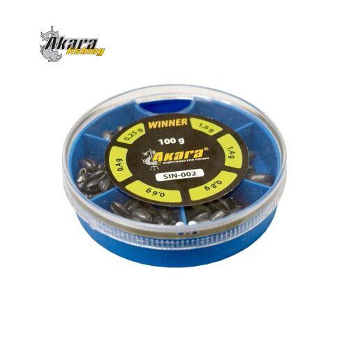 Zestaw ciężarków ołowianych Akara Winner 138727119