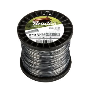 Fir de tuns iarba RIPPER DUAL, rotund 2,7mm x 100m