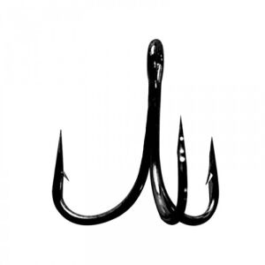 Cârlige Treble Cobra 2/0 Negre 138727198 - Cârlige, vârtejuri, agrafe