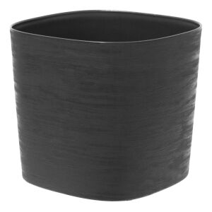 Ghiveci CAPRI 19cm x 19cm x 17cm înălțime, negru 138727228 - Ghiveci