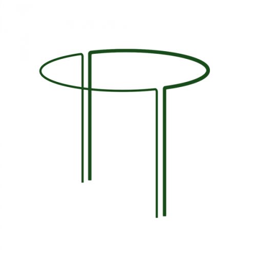 Suport inelar pentru plante 1/2 roată, diametru 40cm / înălțime 35cm 138727242