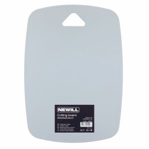 Kunststoff-Schneidebrett 35 x 25 x 0,5 cm hellgrau 138727252 - Schneidebretter