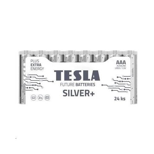 Tesla Silver+ AAA Alkáli Elem - 24 db, 1150 mAh 138727268