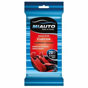 Мокри кърпички за кожени повърхности на автомобила 20 бр. 138727312 - Грижа за мебелите и почистващ препарат за мебели
