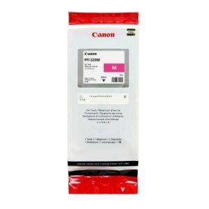 Canon PFI-320M Bíbor Tintapatron - 300ml, imagePROGRAF nyomtatókhoz 138727331 - Canon Tintapatron