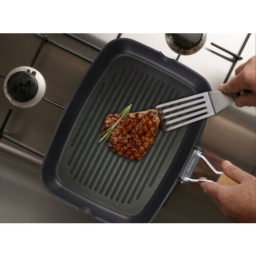 Grilovacia panvica Beper PE.511 so steakom, 26x36cm
