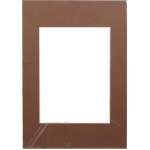 Passepartout 21x29,7, dunkelbraun 138727640 - Bilderrahmen