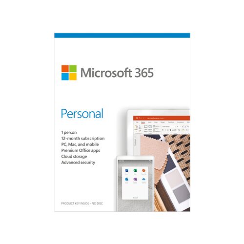 Microsoft 365 Personal - 12-Monats-Abonnement für 1 Person
