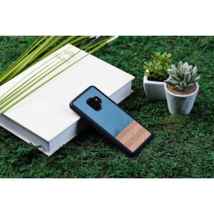 MAN&WOOD Galaxy S9 Farmerfekete Fa Okostelefon Tok 138727953 - Man&Wood