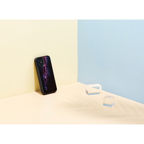 Puzdro iKins pre Apple iPhone 12 mini Milky Way čierne