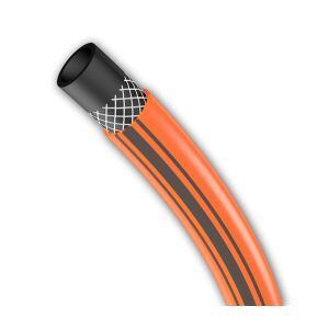 Nahaufnahme des Bradas Gold Line 3/4 Zoll Gartenschlauchs - Bewässerung