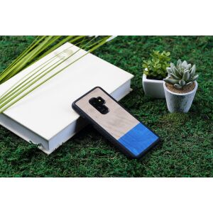 MAN&WOOD Galaxy S9 Plus Fa Okostelefon Tok - Galambfekete 138728465 - Man&Wood