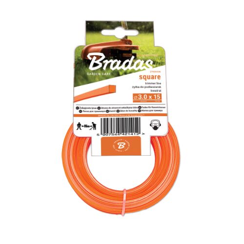 Żyłka TRIMMER kwadratowa 2,7mm x 50m - karton 138728463