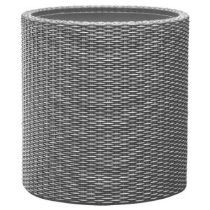 Blumentopf Small Cylinder Planter hellgrau 138728502 - Gartenbau