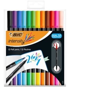 BIC Intensity 2 az 1-ben Kéthegyű Filctoll - 12 Szín 138728523 - Filctoll