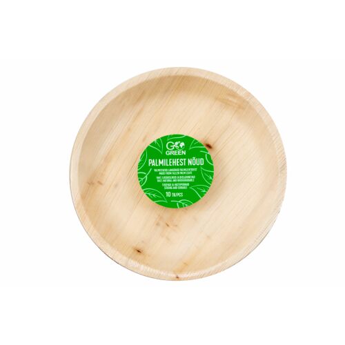 Talerze z liści palmowych Go Green Ø23cm 10 szt./0,37kg 138728531