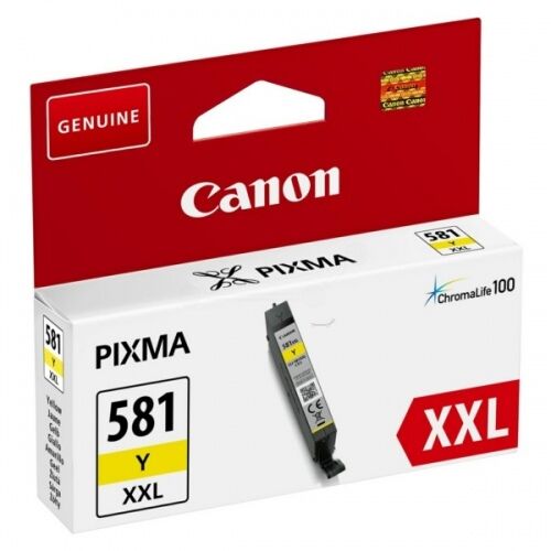 Canon CLI-581XXL Sárga Eredeti Tintapatron - Extra Nagy Kapacitás 138728591