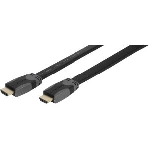 Vivanco kábel HDMI - HDMI 5m plochý (47105)