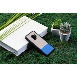 MAN&WOOD Galaxy S9 Valódi Fa Tok - Galaxisfekete 138728879 - Man&Wood