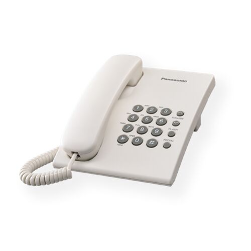 Panasonic | Przewodowy | KX-TS500FX | Biały | 150 x 200 x 96 mm | 475 g 138728964