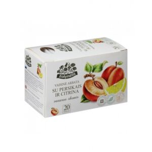 Žolynėlis Fruit tea Summer taste with peach and lemon, 40g (2,5g x20) 138729031 - Herbata owocowa