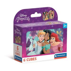 Clementoni Disney Hercegnők 6 kocka mesekocka csomagolás - Baba puzzle