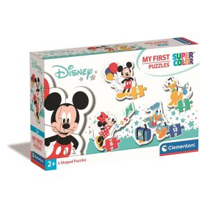 Clementoni Disney Mickey Első Formapuzzle - 4 db-os szett 138731438 - Baba puzzle